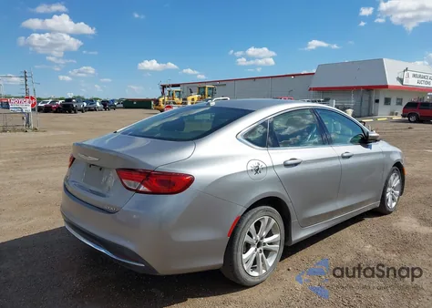 2015 Chrysler 200 Limited from USA, damaged, VIN 1C3CCCAB7FN659005